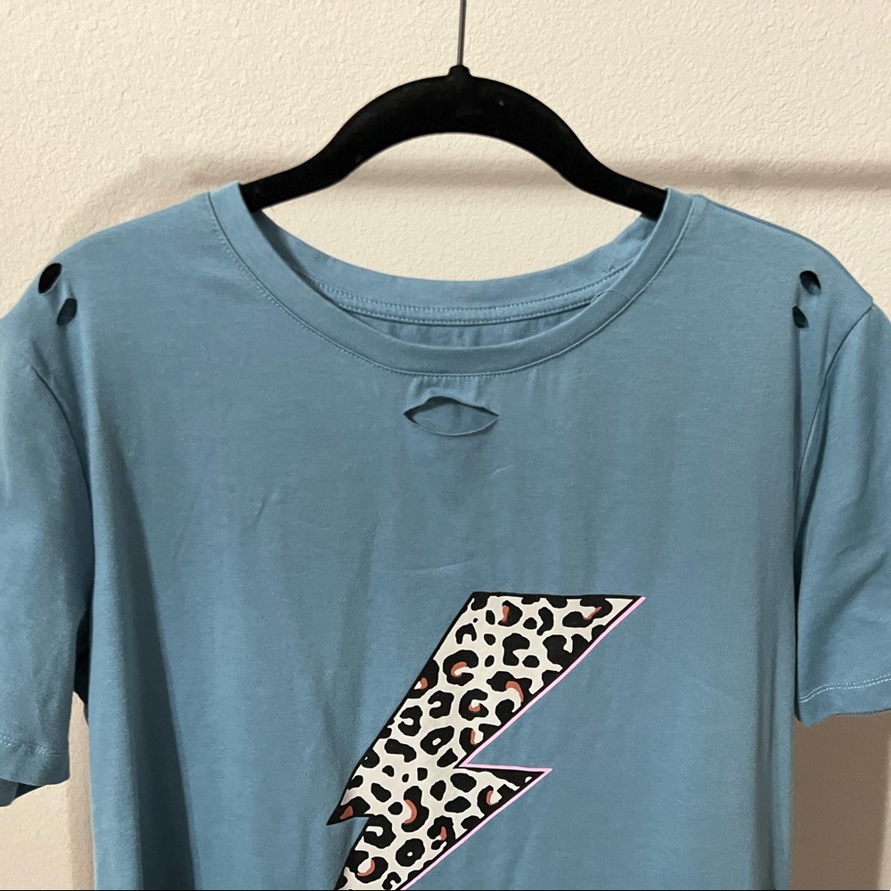 Distressed Tee - Picture 2 of 4